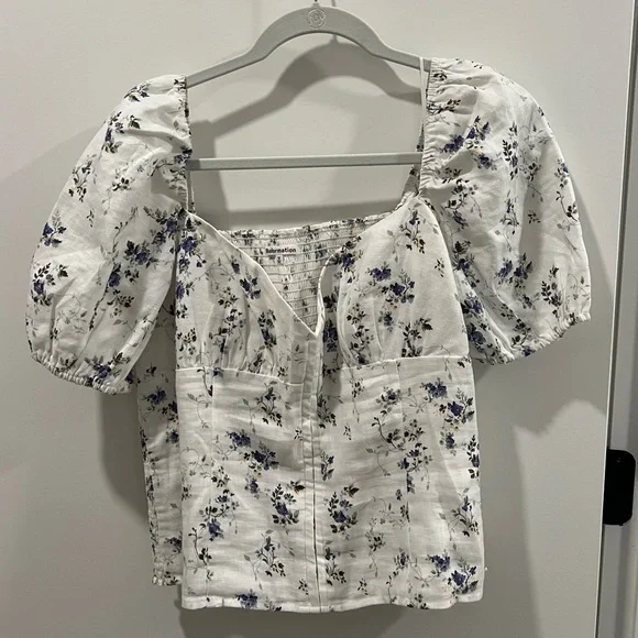 Reformation Rome Linen Top - Picture 2 of 6